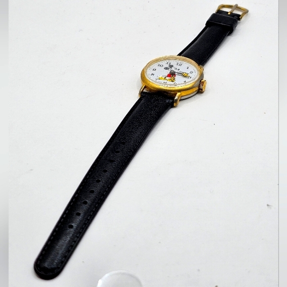 Bradley Mickey Mouse Registered Edition C 31719 Wristwatch Original Case Running - Picture 7 of 9